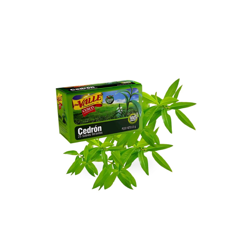 Té De Cedrón  Del Valle 25 Sobres