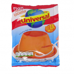Flan sabor Lúcuma